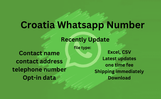 克罗地亚WhatsApp 号码