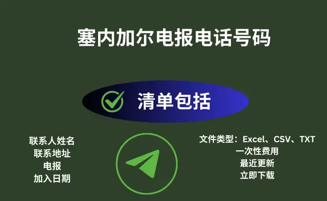 塞内加尔电报电话号码