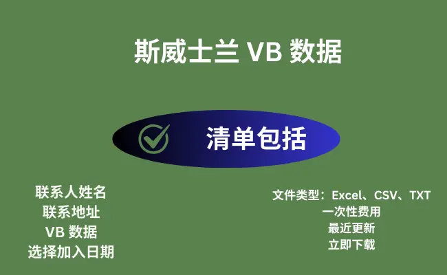 斯威士兰 VB 数据