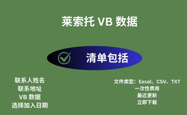 莱索托 VB 数据